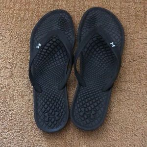 Under Armour flip flops